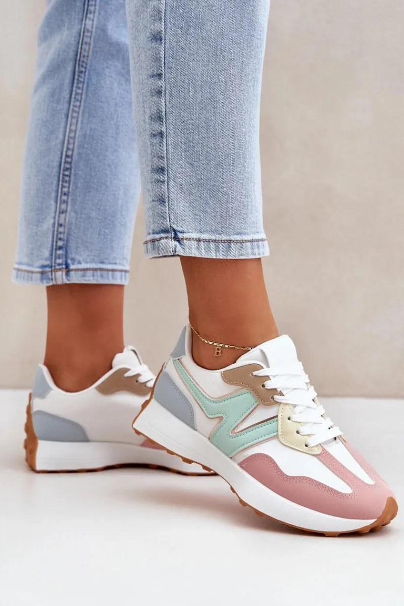 Sneakersy Damskie>Boto Buty Sportowe Sneakersy Damskie Multikolor Britma