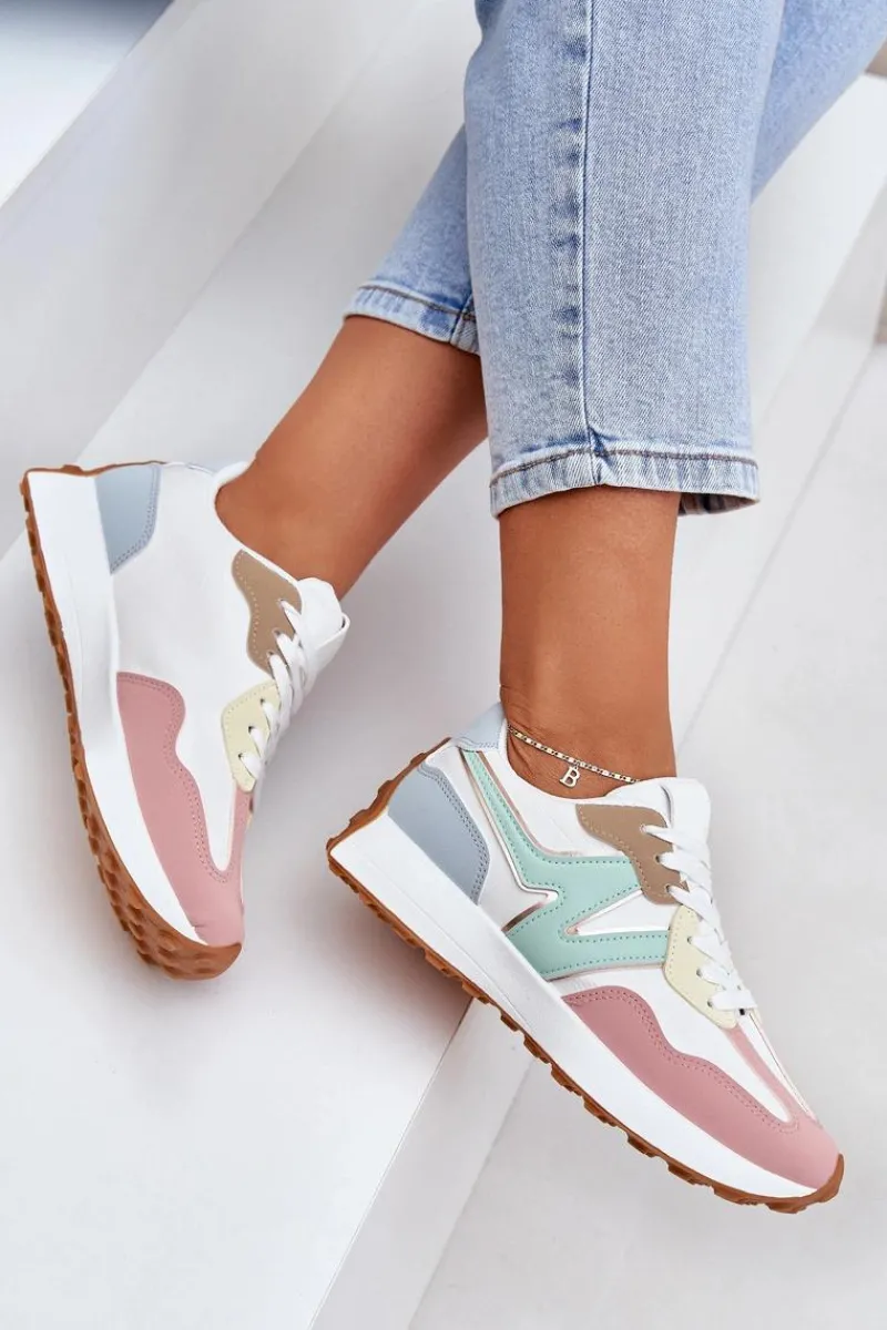 Sneakersy Damskie>Boto Buty Sportowe Sneakersy Damskie Multikolor Britma