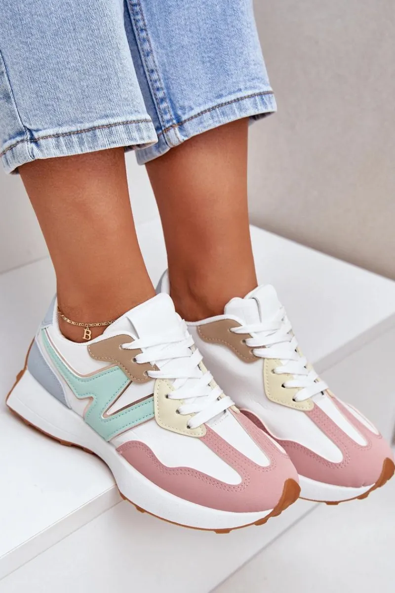 Sneakersy Damskie>Boto Buty Sportowe Sneakersy Damskie Multikolor Britma