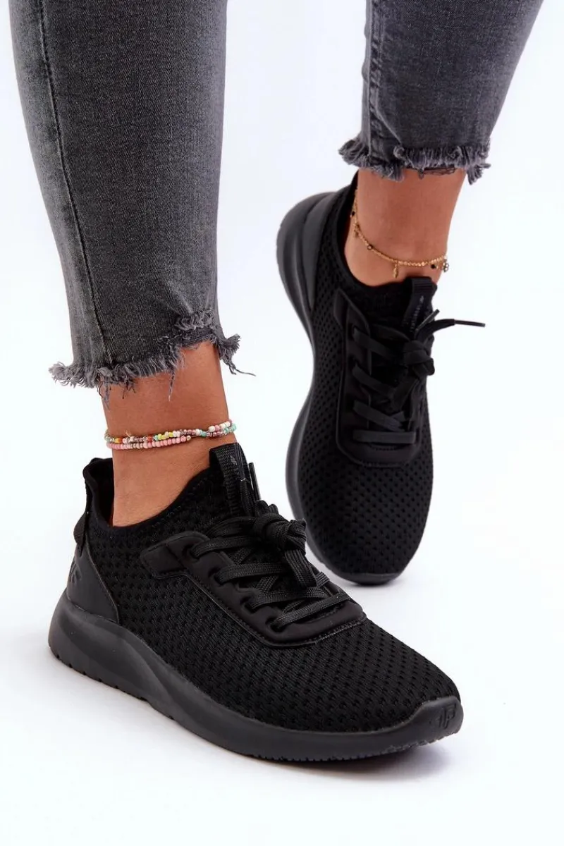 Outlet 4F Buty Sportowe Sneakersy Damskie RSS2LOWF055 Czarne