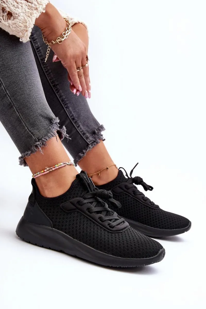 Outlet 4F Buty Sportowe Sneakersy Damskie RSS2LOWF055 Czarne