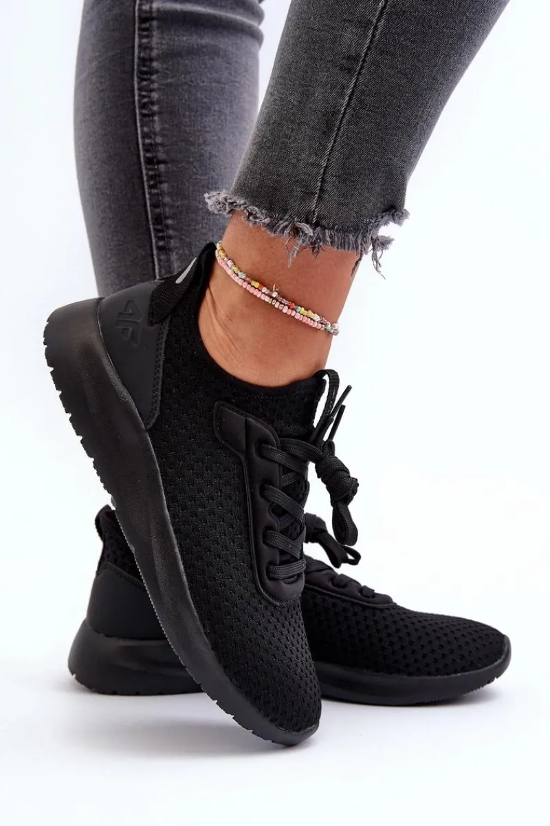 Outlet 4F Buty Sportowe Sneakersy Damskie RSS2LOWF055 Czarne