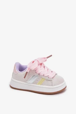 Outlet Buty Sportowe Sneakersy Dziecięce Na Rzep Multikolor Celyna Dzieci Dziewczęce|Back To School