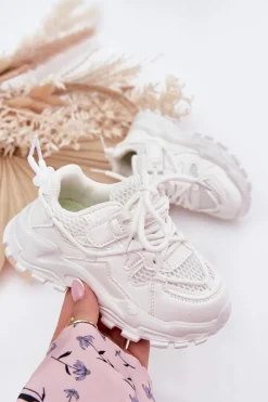 Chłopięce|Dziewczęce>Boto Buty Sportowe Sneakersy Dziecięce Białe Tilvianea Biały