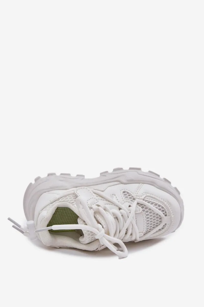 Chłopięce|Dziewczęce>Boto Buty Sportowe Sneakersy Dziecięce Białe Tilvianea Biały