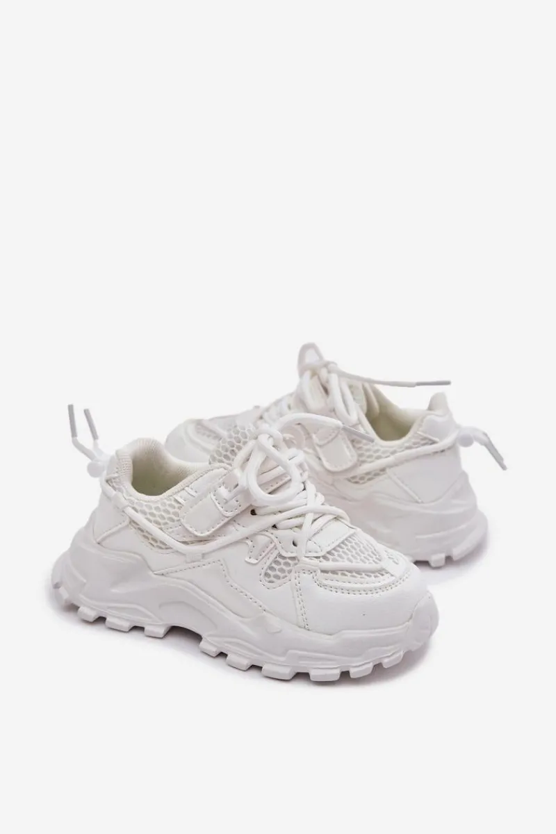 Chłopięce|Dziewczęce>Boto Buty Sportowe Sneakersy Dziecięce Białe Tilvianea Biały