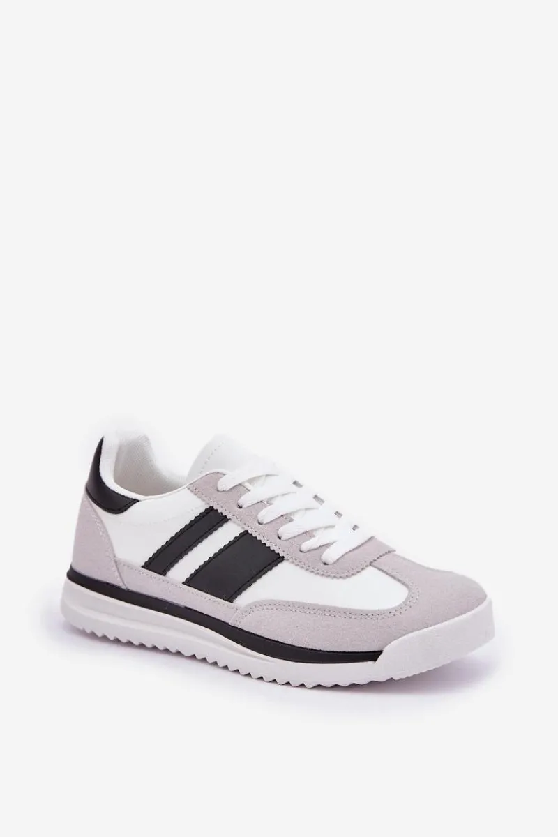 New Buty Sportowe Sneakersy Damskie Białe Galabis Damskie Buty Sportowe Na Platformie|Sneakersy Damskie