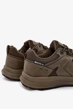 Obuwie Trekkingowe Męskie|Obuwie Sportowe Męskie></noscript>Big Star Shoes Buty Sportowe Trekkingowe Męskie Big Star OO174367 HI-POLY SYSTEM Khaki