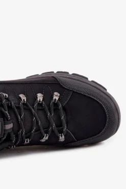 Online Big Star Shoes Buty Trekkingowe Męskie Big Star SS174048 Czarne Czarny