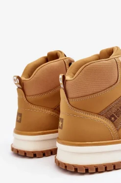 Outlet Big Star Shoes Buty Trekkingowe Męskie Camel Big Star MM174020