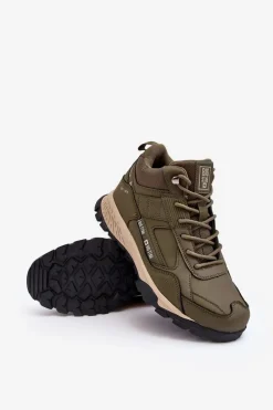 Obuwie Trekkingowe Męskie|Obuwie Sportowe Męskie></noscript>Big Star Shoes Buty Trekkingowe Ocieplane Zielone Big Star MM174163