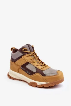 Hot Buty Trekkingowe Ocieplane Camel Big Star MM174162 Męskie Obuwie Trekkingowe Męskie|Obuwie Sportowe Męskie