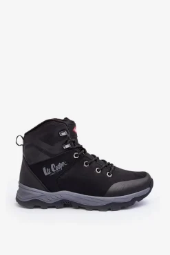 Hot Lee Cooper Buty Trekkingowe Trapery Męskie LCJ-23-01-2045M Czarne
