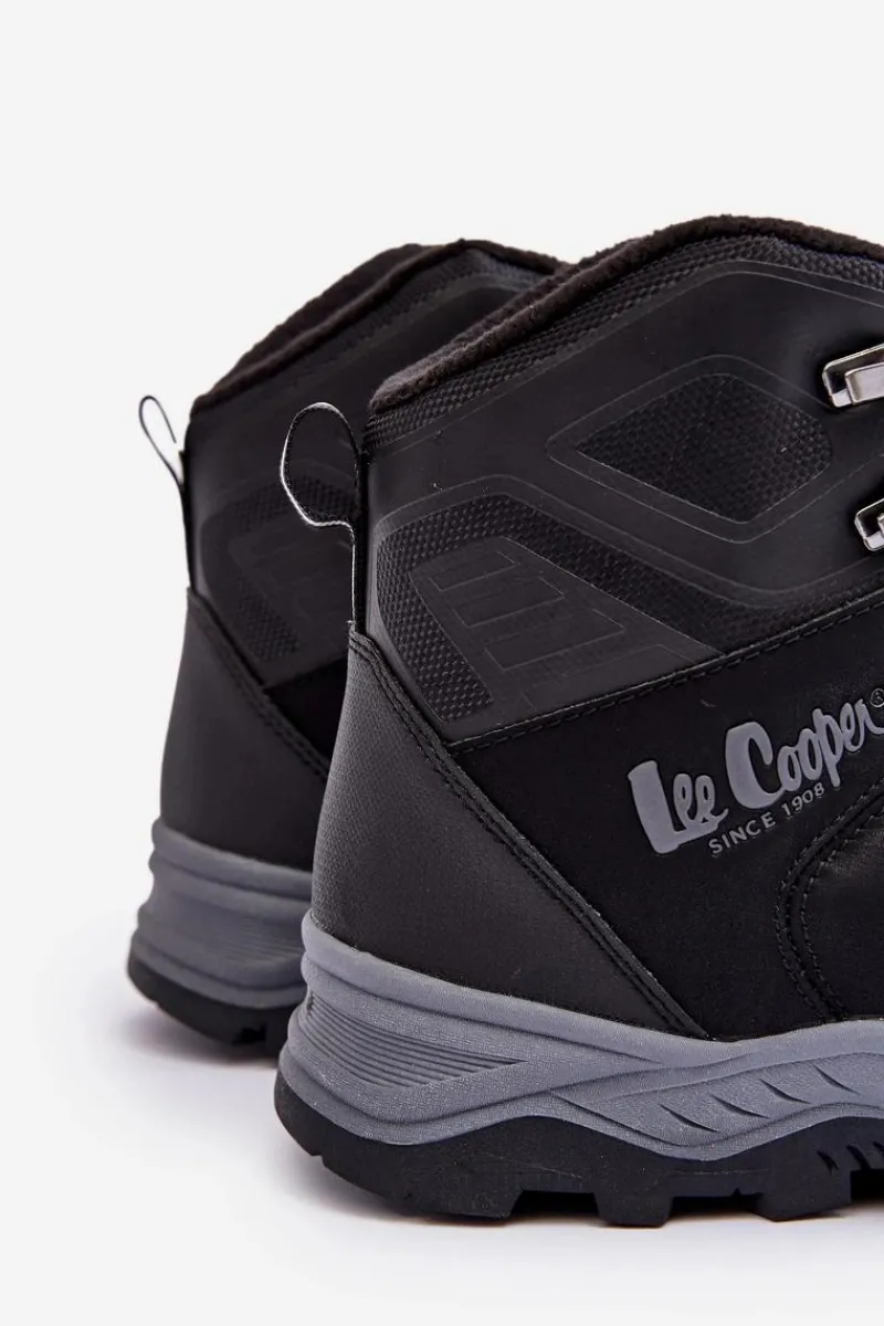 Hot Lee Cooper Buty Trekkingowe Trapery Męskie LCJ-23-01-2045M Czarne
