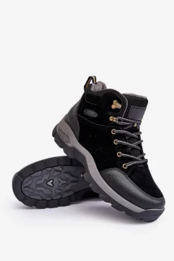 Discount Buty Trekkingowe Trapery Męskie Czarne Fontanoe Męskie Obuwie Trekkingowe Męskie|Obuwie Sportowe Męskie