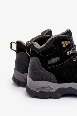 Discount Buty Trekkingowe Trapery Męskie Czarne Fontanoe Męskie Obuwie Trekkingowe Męskie|Obuwie Sportowe Męskie