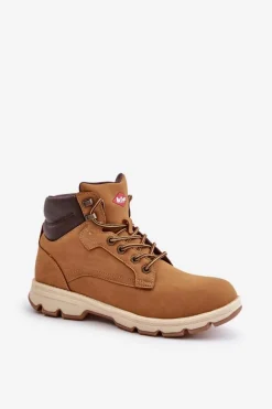 Obuwie Trekkingowe Męskie|Botki Męskie>Lee Cooper Buty Trekkingowe Trapery Męskie LCJ-24-01-2949 Camel