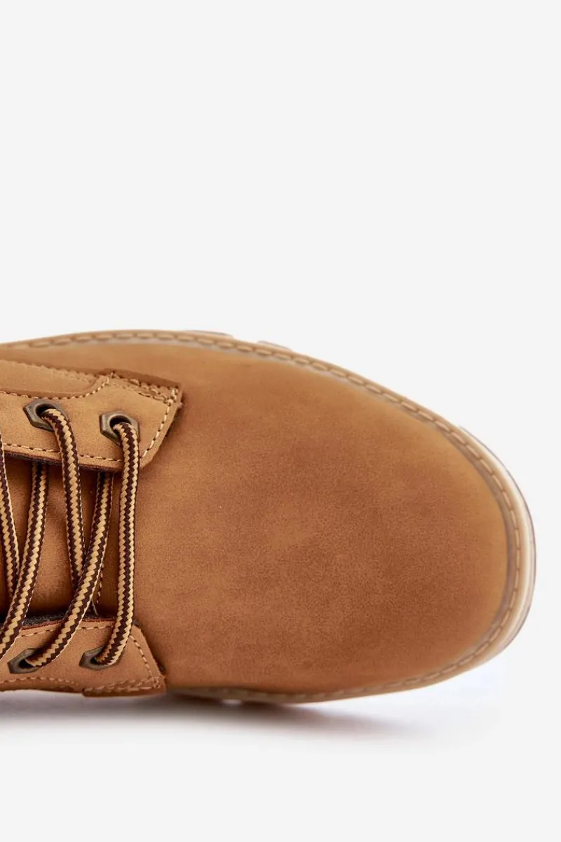 Obuwie Trekkingowe Męskie|Botki Męskie>Lee Cooper Buty Trekkingowe Trapery Męskie LCJ-24-01-2949 Camel