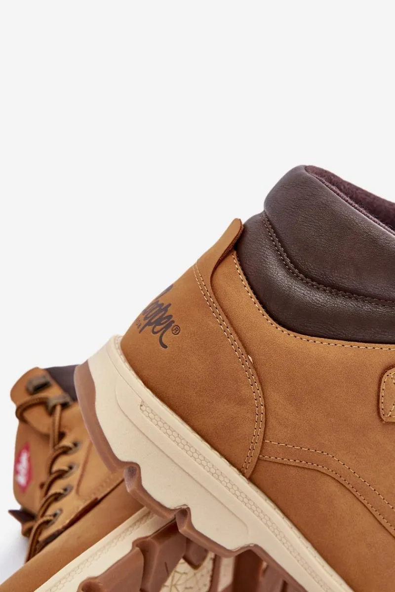 Obuwie Trekkingowe Męskie|Botki Męskie>Lee Cooper Buty Trekkingowe Trapery Męskie LCJ-24-01-2949 Camel