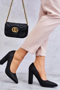 Czółenka Na Słupku|Czółenka Klasyczne><noscript><img width=