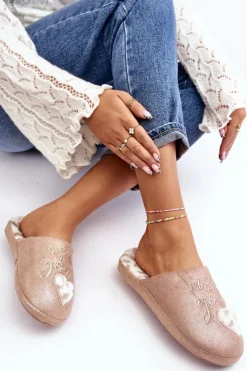 Sale Błyszczące Kapcie Damskie Różowe Geraja Damskie Kapcie Klasyczne|Klapki Damskie Klasyczne