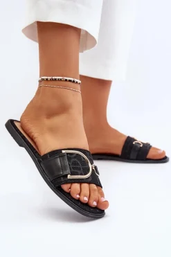 Klapki Damskie Klasyczne><noscript><img width=