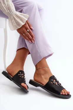 Klapki Damskie Klasyczne><noscript><img width=