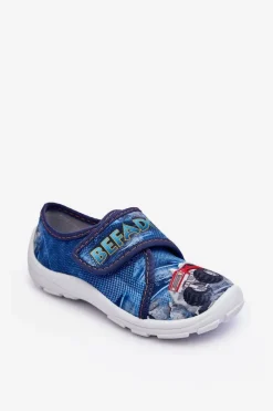 Sale BEFADO Chłopięce Papcie 974X507 Niebieskie