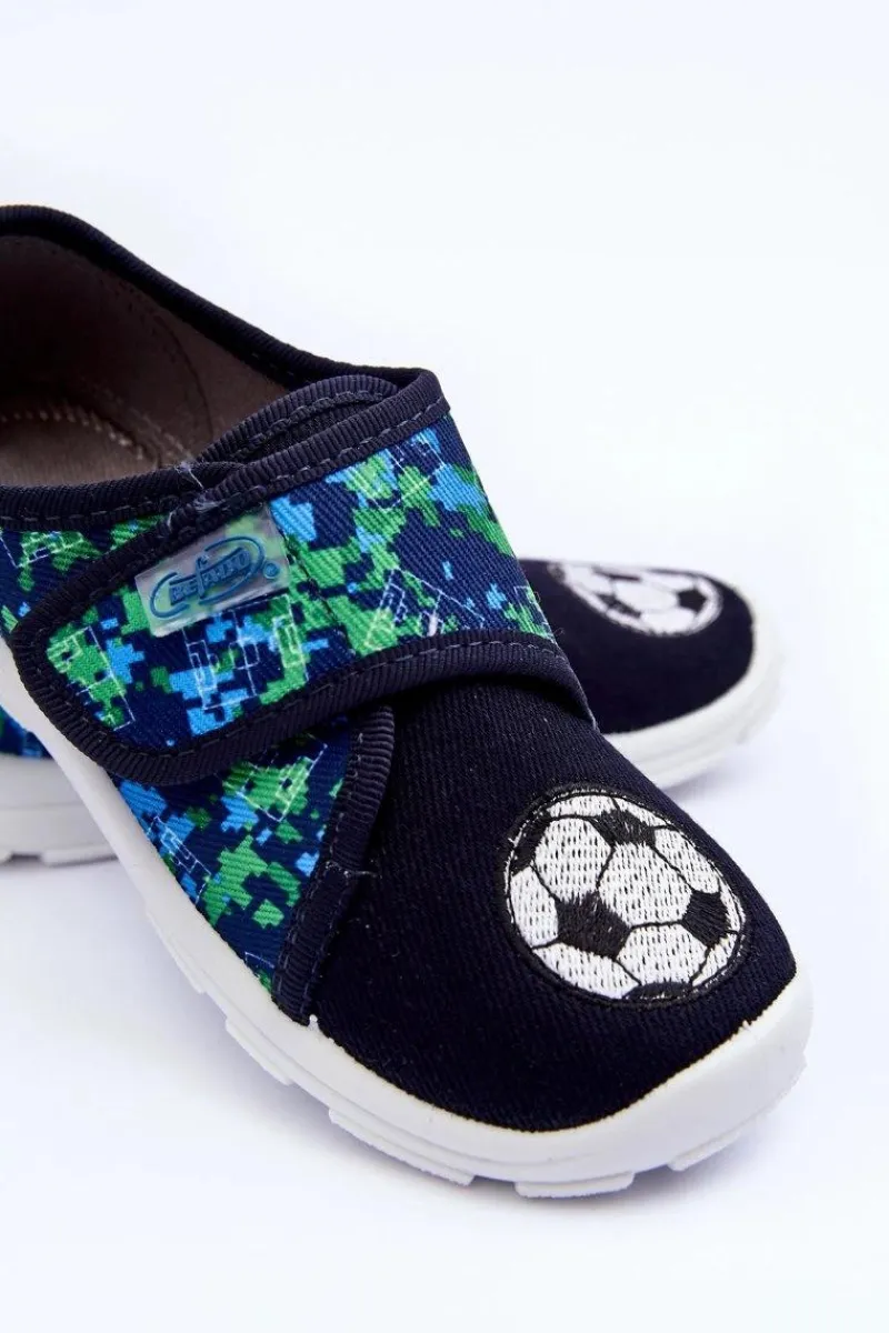 Online Chłopięce Papcie Piłki 974X506 Granatowe Dzieci Chłopięce