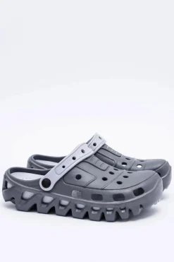 Hot Ciemnoszare Męskie Ogrodowe Lekkie Klapki Kroksy Eva Męskie Klapki Męskie Klasyczne