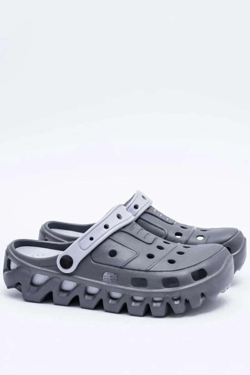 Hot Ciemnoszare Męskie Ogrodowe Lekkie Klapki Kroksy Eva Męskie Klapki Męskie Klasyczne