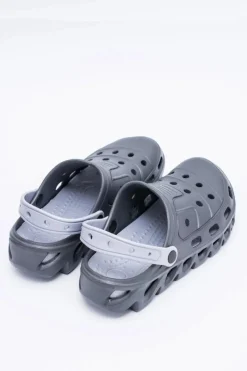 Hot Ciemnoszare Męskie Ogrodowe Lekkie Klapki Kroksy Eva Męskie Klapki Męskie Klasyczne