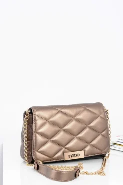 Sale Boto Ciemnozłota Damska Torebka Listonoszka Nobo