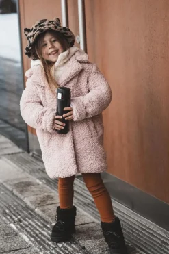 Discount Boto Ciepłe Botki Śniegowce Dziecięce Wiązane Czarne Asija Czarny