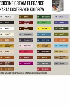 Outlet Coccine Cream Elegance Pasta Z Woskiem Do Skór Licowych Czyszczenie I Pielęgnacja