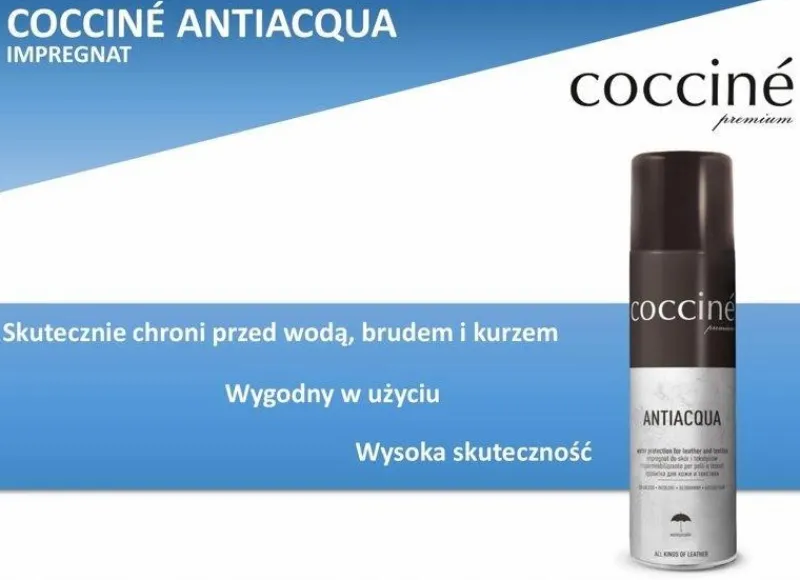 New pielęgnacja obuwia Coccine Coccine Impregnat Do Obuwia Antiacqua 250ml
