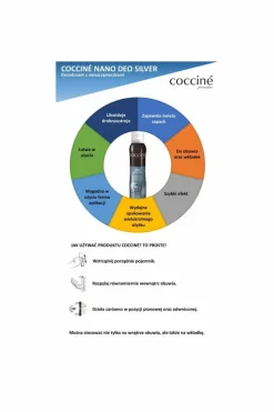 Discount pielęgnacja obuwia Coccine Coccine Nano Deo Silver Odświeżacz do Butów 75ml