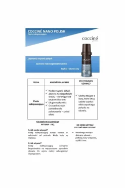 Hot pielęgnacja obuwia Coccine Coccine Pasta Nabłyszczająca Czyścik Nano Polish