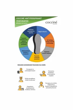 Clearance pielęgnacja obuwia Coccine Coccine Przeciwpotne Wkładki Z Węglem Aktywnym