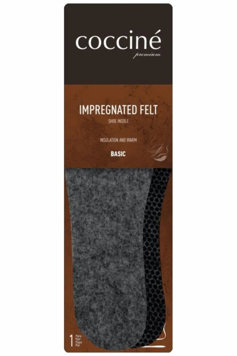 New Coccine Wkładki Filc Impregnowany Duża Stopa Do Wycinania 47-50 Wkładki