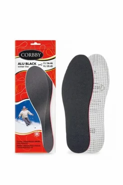 Outlet Corbby ALU BLACK Zimowe Trójwarstwowe Wkładki z Folią Aluminiową