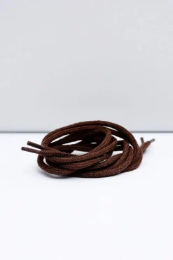 Sznurowadła>Corbby Bawełniane Brązowe Okrągłe Sznurowadła Brązowy