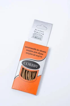 Online Beżowe Woskowane Cienkie Sznurowadła B Sznurowadła