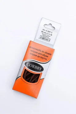 Clearance Brązowe Cienkie Okrągłe Sznurowadła Sznurowadła