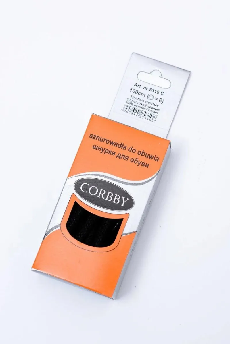 Online Czarne Woskowane Grube Sznurowadła Sznurowadła
