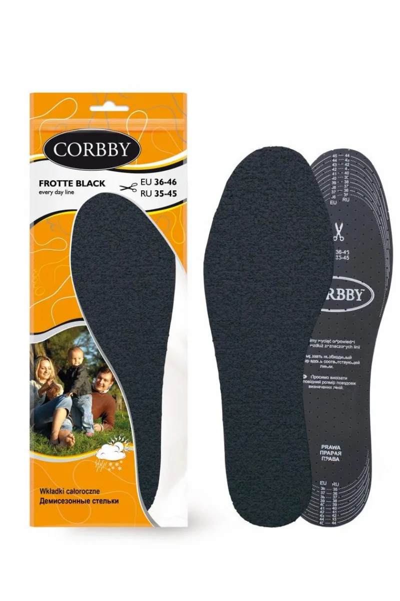 Online Corbby FROTTE BLACK Wkładki Z Węglem Aktywnym