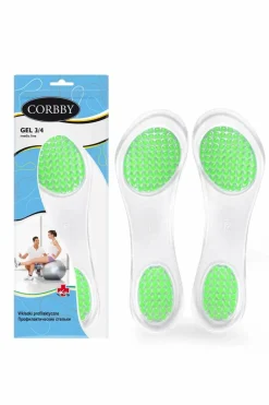 Wkładki>Corbby GEL 3/4 Damskie Żelowe Wkładki Profilaktyczne