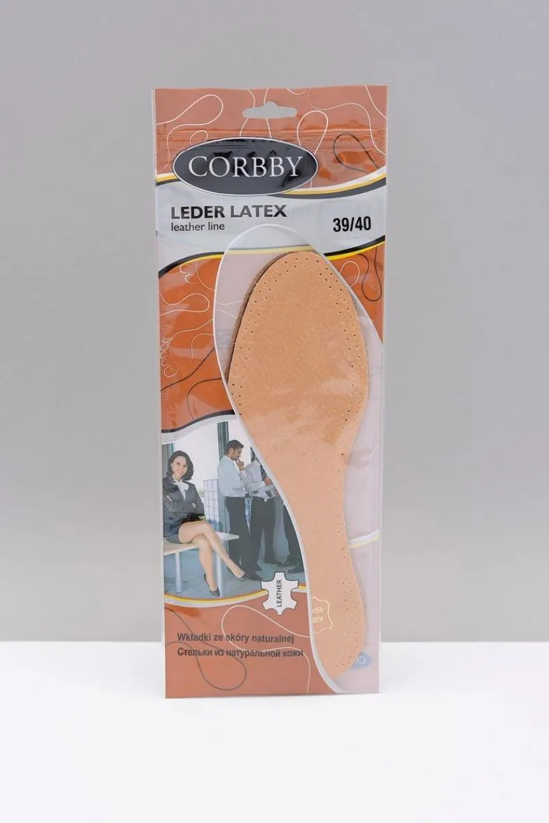 LEDER LATEX Dwuwarstwowe Skórzane Wkładki Z Węglem Aktywnym Wkładki