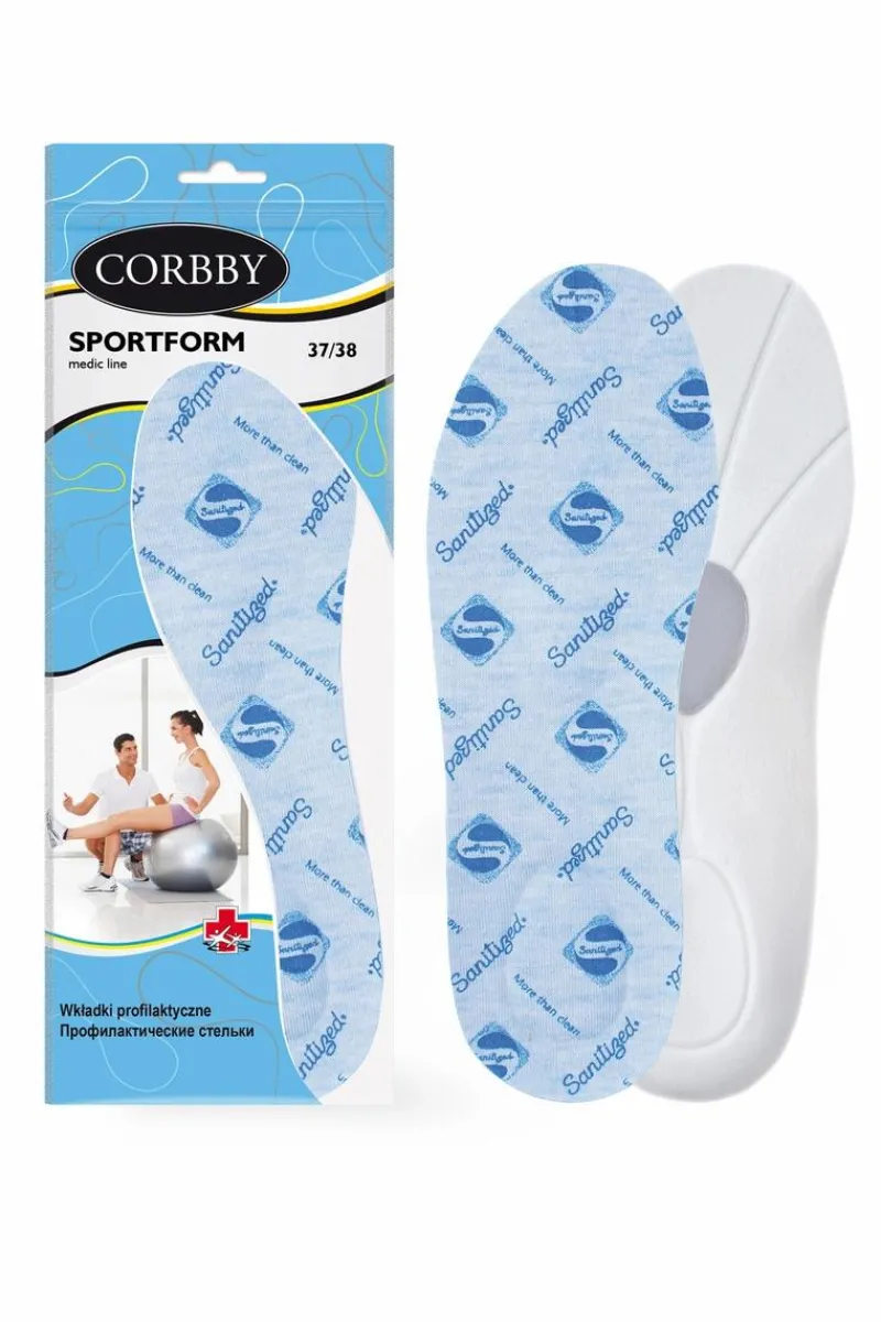 Clearance Corbby SPORTFOTM Wkładki do butów ortopedyczne