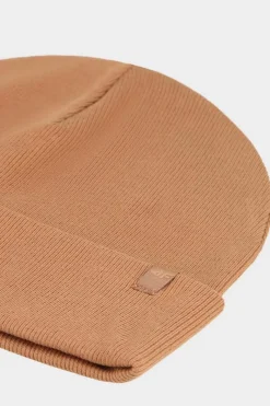 Clearance Czapka Dziecięca Beanie JWAW24ACAPU448-81S Brązowa Okrycia Głowy